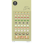 スワテリエ（suatelier）　ミニステッカー　124　food.06