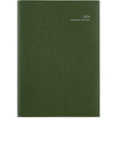 【2026年1月始まり】　高橋書店　ディアクレールラプロ3　A5　マンスリーブロック　503　グリーン　日曜始まり