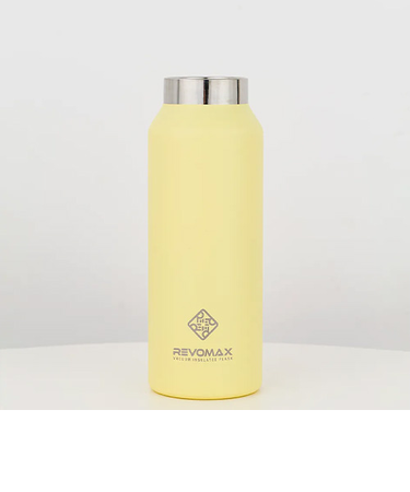 レボマックス（REVOMAX）　STANDARD　WITHOUT　CAP　12oz　Slim　バターイエロー