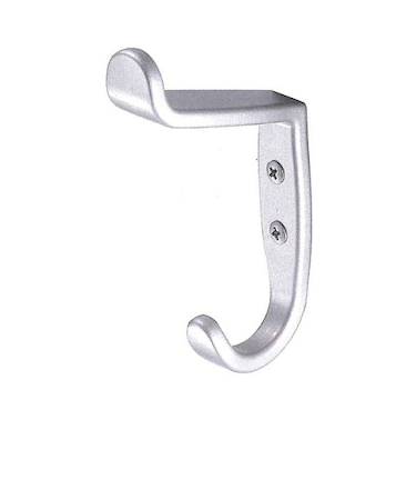 シロクマ　ダ・ヴィンチ帽子掛L形　CZ-21　シルバー