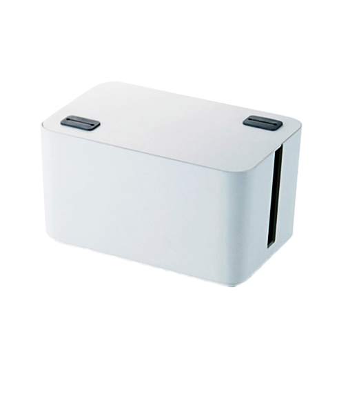 エレコム（ELECOM）　ケーブルボックス（4個口）　EKC－BOX002WH　ホワイト