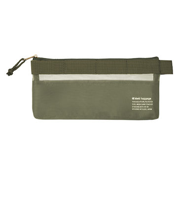 クレイド（kleid）　メッシュキャリーペンケース　8474-02　オリーブ