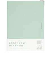【2026年1月始まり】 マルマン(maruman) ユアンス(YOUANCE)ダイアリー A5 20穴 マンスリーブロック FD416-26-53 ミント 月