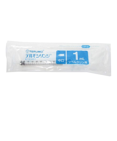 テルモ　シリンジ　1mL