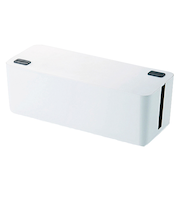 エレコム（ELECOM）　ケーブルボックス（6個口）　EKC－BOX001WH　ホワイト