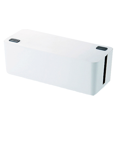 エレコム（ELECOM）　ケーブルボックス（6個口）　EKC－BOX001WH　ホワイト