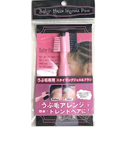 アレス　ベビーヘアジェル　ブラシ付き　10mL