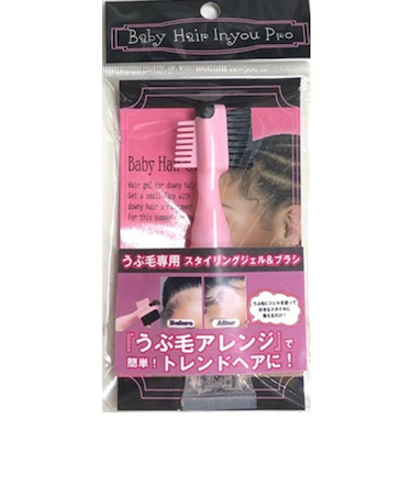 アレス　ベビーヘアジェル　ブラシ付き　10mL