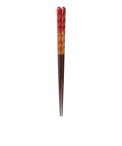 一双　箸　20.5cm　彩重