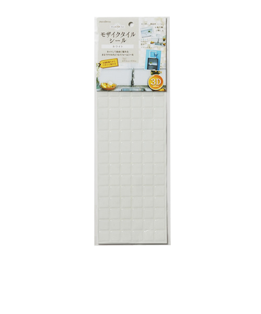 アール　モザイクタイルシール　MT-007　ホワイト