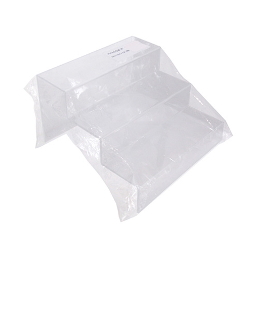 サワダプラテック　アクリルひな壇　M　3段　194×194×120mm