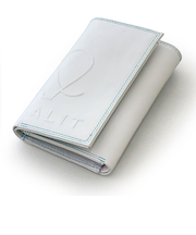 マイウォリット（mywalit）　コンベックス　ジップ付スリム三つ折　MY13863　ホワイト