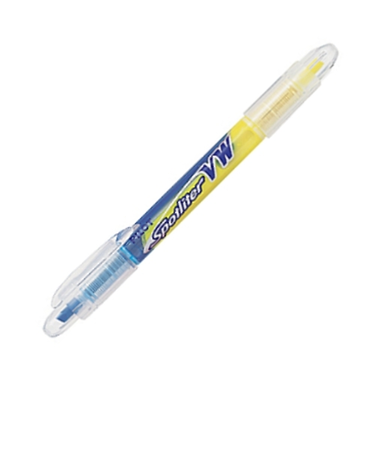 パイロット（PILOT）　スポットライターVW　イエロー／ブルー