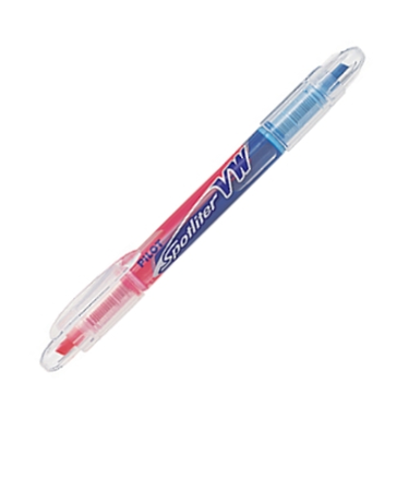 パイロット（PILOT）　スポットライターVW　ピンク／ブルー