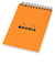 ロディア（RHODIA）　クラシック　ノートパッド　A6　方眼　オレンジ　cf13500