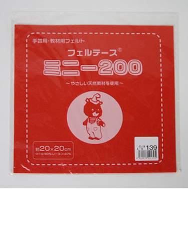 フェルト　ミニー　20cm角　139