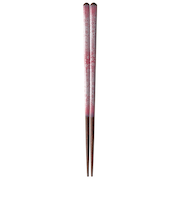 サンライフ 食洗箸 夢見草 21cm ピンク