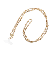 ルプラス（LEPLUS）　NEXT　スマートフォン（汎用）　ショルダーストラップ　編み込みチェーンタイプ　LN－SS06IV　アイボリー