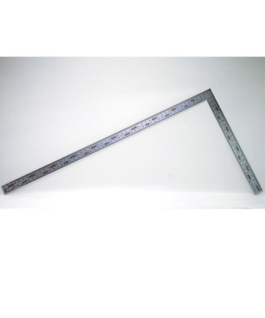 シンワ　曲尺　５０ｃｍ　厚手広巾シルバー　８段目盛