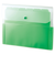 セキセイ　アクティフ　ドキュメントフォルダー　A4　13ポケットタイプ　ACT－3912　グリーン