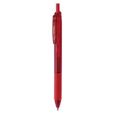 ぺんてる（Pentel）　エナージェル　エス　0.7mm　BL127－B　赤