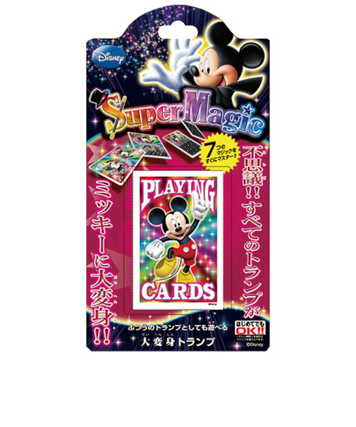 テンヨー　大変身トランプ　ミッキーマウス