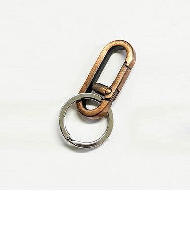 スイング（SWING）　134カラビナ　WS　フラットリング　ゴールド