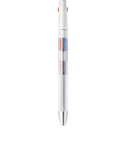 【お買い得】　ゼブラ（ZEBRA）　ブレン3C　0.5mm　限定　ファインドメカニズム　透明軸　B3AS88－FM－W　ホワイト