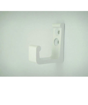 シロクマ L形フック 特大 A-38 白