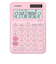 カシオ（CASIO）　カラフル電卓　MW-C20C-PK-N　ペールピンク