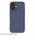 【iPhone16】　ホールディット（Holdit）　シリコンケース　パシフィックブルー