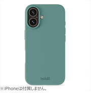 【iPhone16】　ホールディット（Holdit）　シリコンケース　モスグリーン
