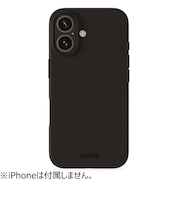 【iPhone16】　ホールディット（Holdit）　シリコンケース　ブラック