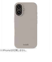 【iPhone16】　ホールディット（Holdit）　シリコンケース　トープ