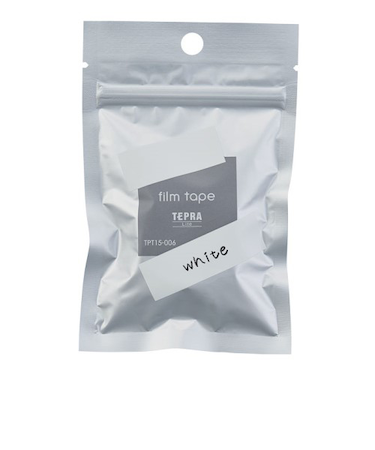 キングジム(KING　JIM)　テプラ　Lite　フィルムテープ　TPT15‐006　ホワイト