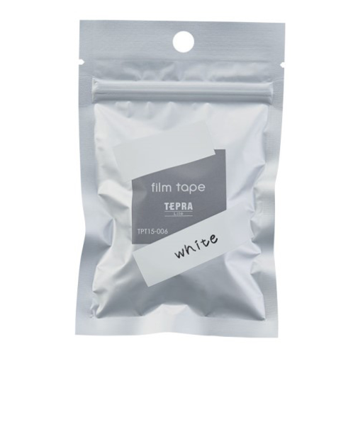 キングジム(KING　JIM)　テプラ　Lite　フィルムテープ　TPT15‐006　ホワイト