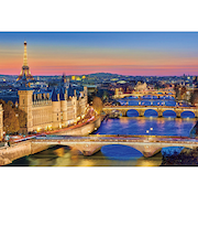 ビバリー　夕暮れのセーヌ川　M81-617　1000マイクロピース