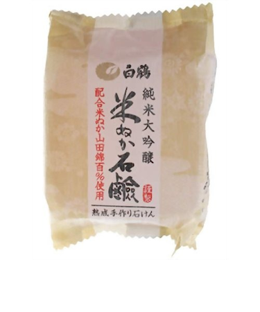 白鶴　純米大吟醸　米ぬか石鹸　100g