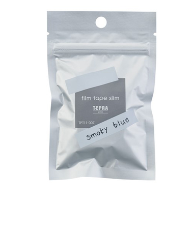キングジム(KING　JIM)　テプラ　Lite　フィルムテープ　TPT11‐007　スモーキーブルー