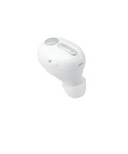 エレコム（ELECOM）　超極小Bluetoothハンズフリーヘッドセット　LBT-HSC30MPWH　ホワイト