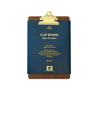 ペンコ（PENCO）　クリップボードO／S　A5サイズ　　DP161　ゴールド