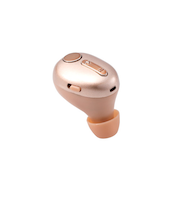 エレコム（ELECOM）　超極小Bluetoothハンズフリーヘッドセット　LBT-HSC30MPGD　ゴールド