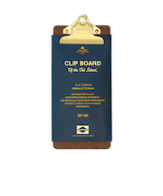 ハイタイド（HIGHTIDE）　クリップボードO／S　DP160　チェック　ゴールド