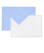 ジョルジュラロ（G.LALO）　縁取りカード封筒1枚セット　gl32602s　ブルー