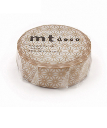 カモ井　mt　1P　MT01D214R　麻の葉／真鍮