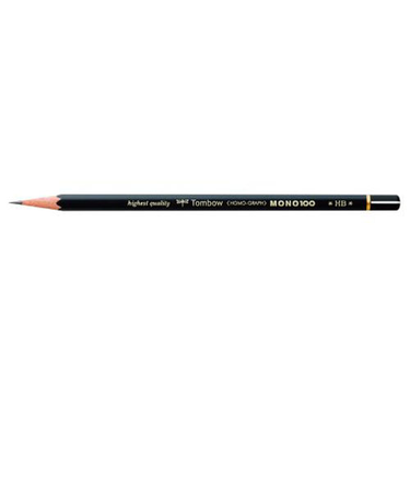 トンボ鉛筆（Tombow）　MONO　100　鉛筆　HB