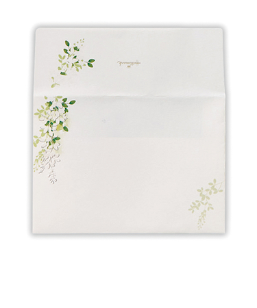 ホールマーク（Hallmark）　レターパッド用封筒　プレミアムレター　819545　MY　WISH　リーフ2