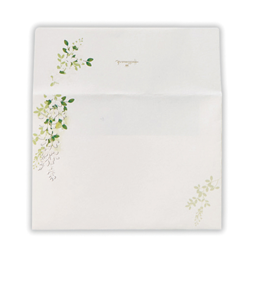 ホールマーク（Hallmark）　レターパッド用封筒　プレミアムレター　819545　MY　WISH　リーフ2