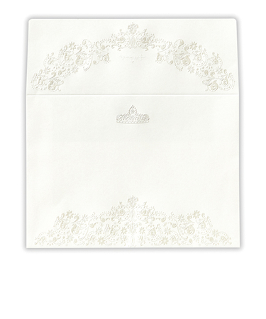 ホールマーク（Hallmark）　レターパッド用封筒　プレミアムレター　819552　レース＆ティアラ2