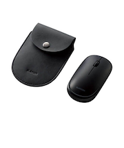 エレコム（ELECOM）　巻取式　有線マウス　スリント（Slint）3ボタン　M-TM10UBBK　ブラック